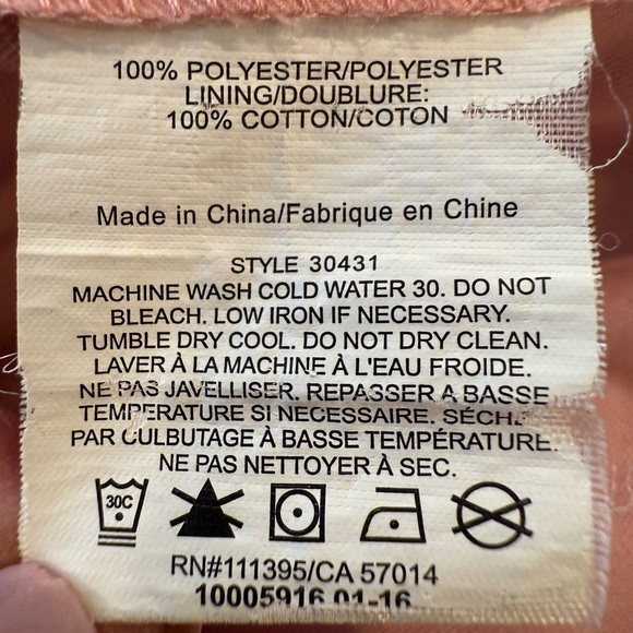 TORY BURCH SPORT  Pink Pants with Side Stripe Women's
Athleisure/size 8 - Picture 11 of 12